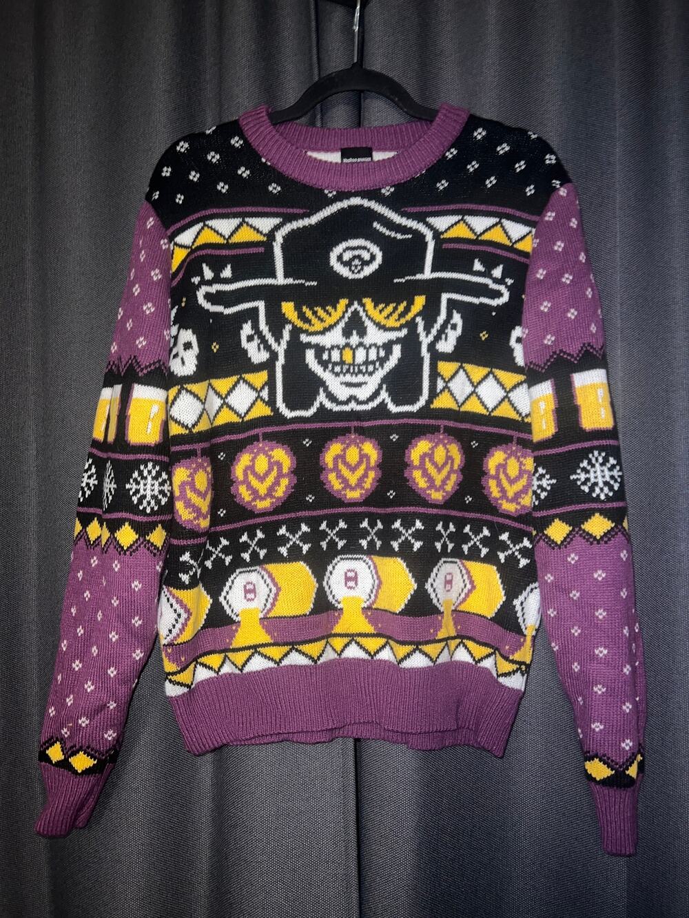 Ugly Christmas Sweater Xmas Size Medium Voodoo Ranger